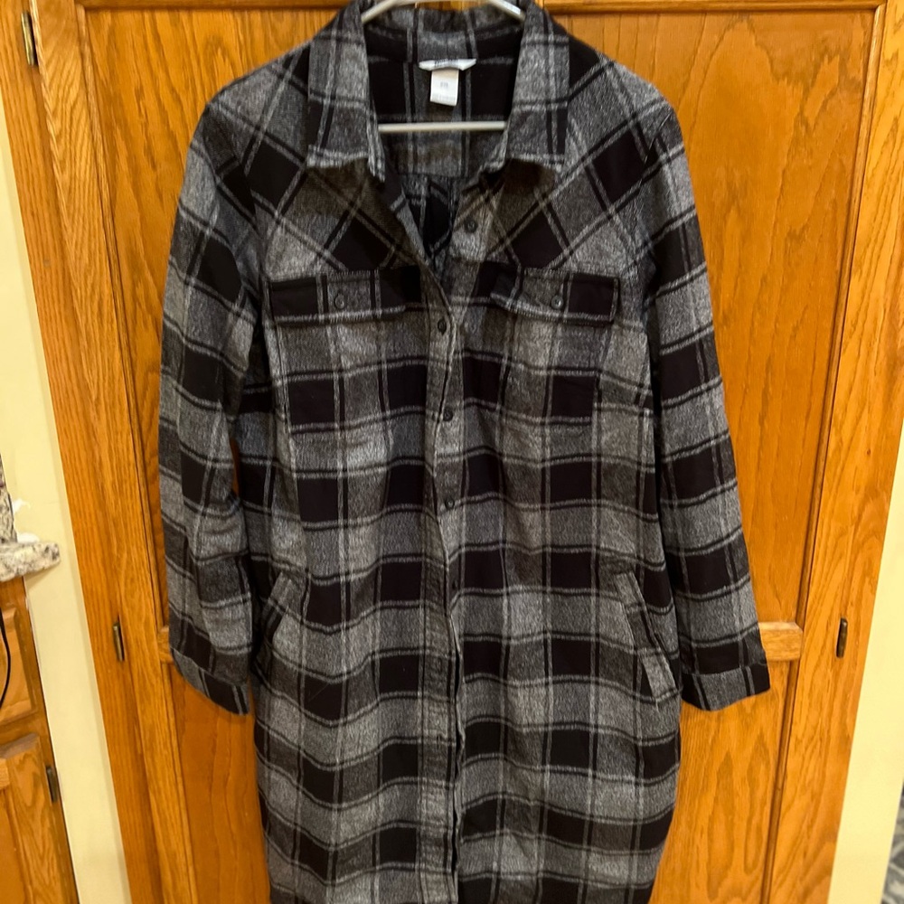 Duluth Trading & Co Folklore Flannel Duster - Picture 2 of 5